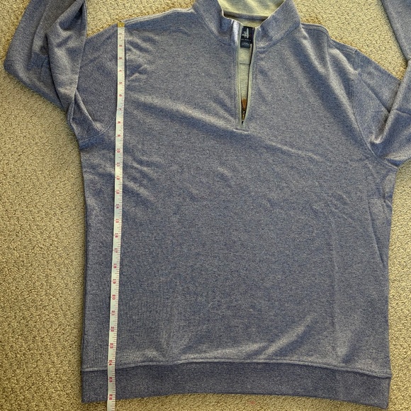 Johnnie-O Sully Quarter Zip purple Large - Picture 9 of 15